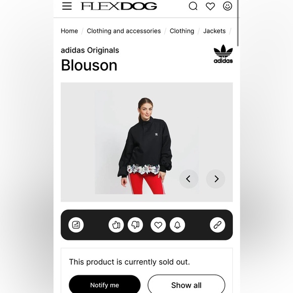 Adidas | blouson top - Picture 7 of 7